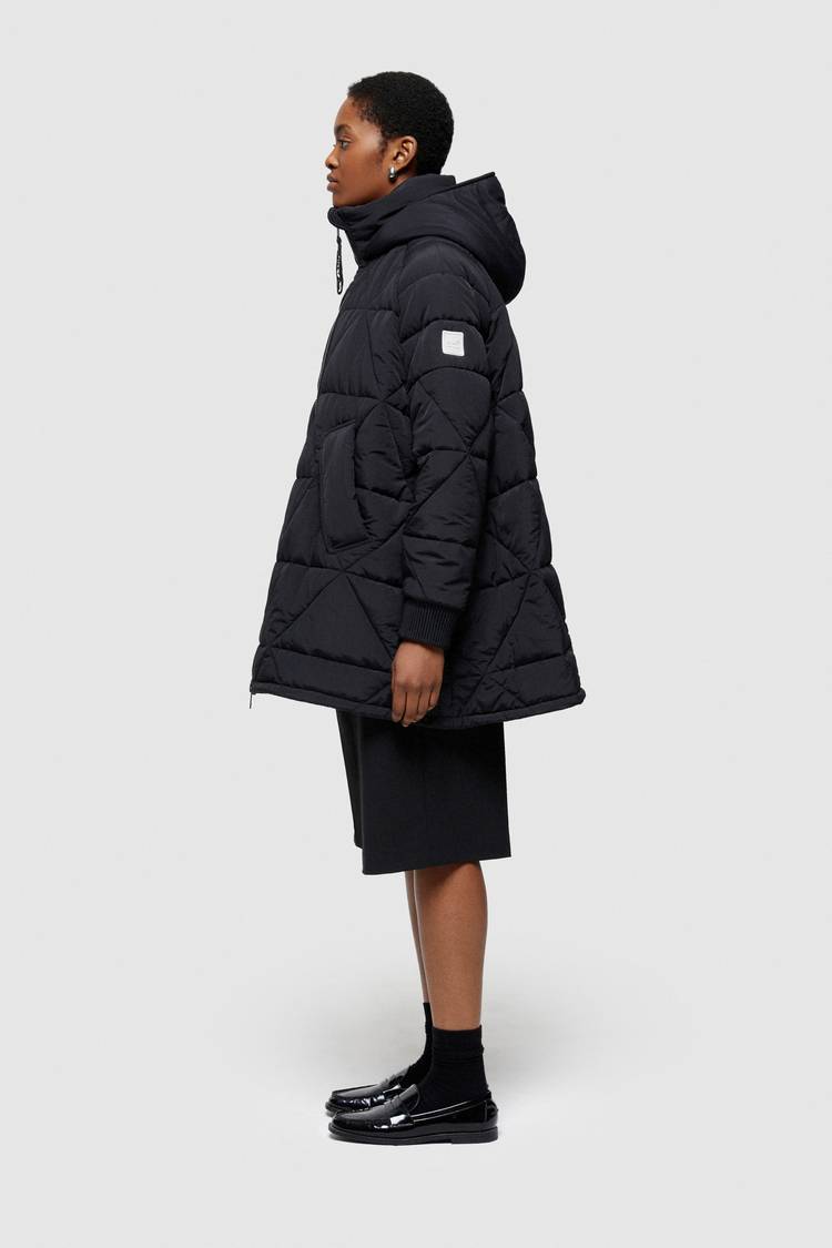Oof Wear GIACCA 9252 IN NYLON - NERO Promozione Limitata