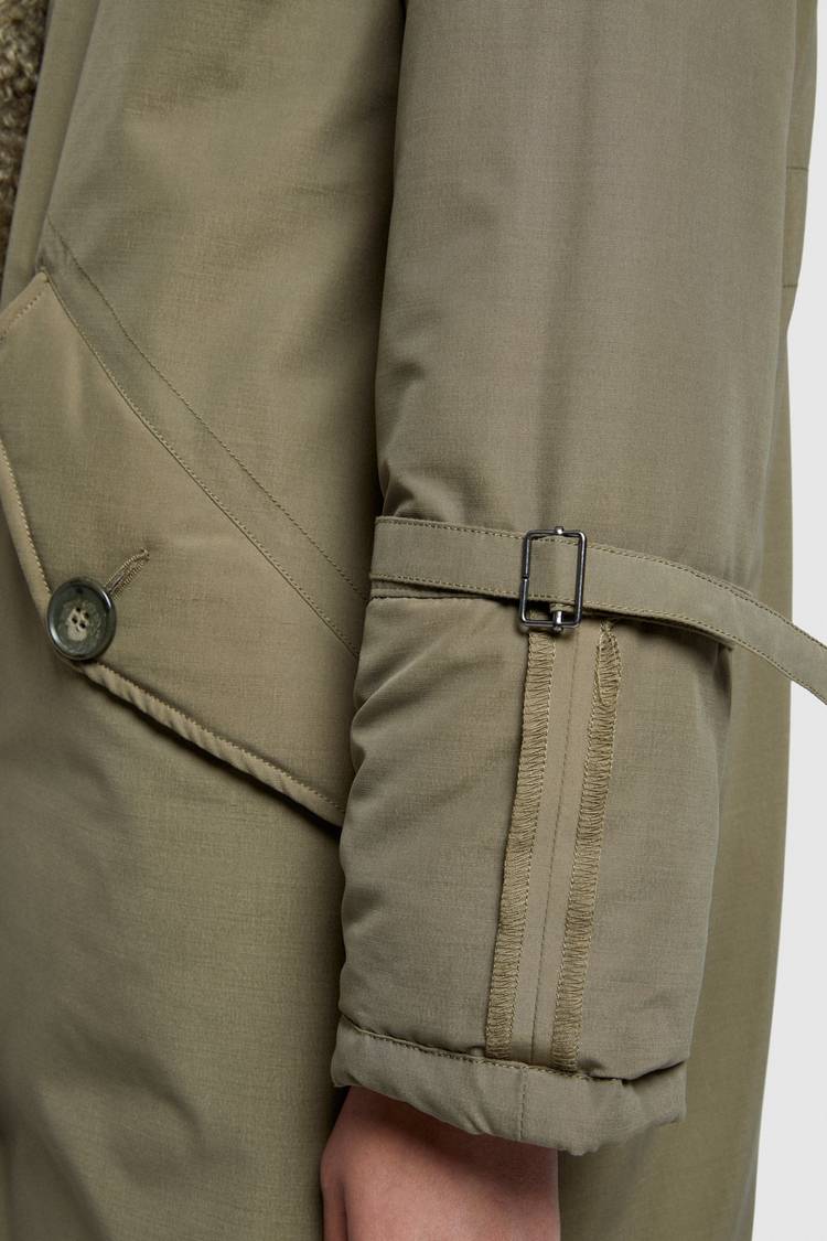 Oof Wear PARKA 9254 IN COTONE - OLIVE/MILITARY Fino Al -60%