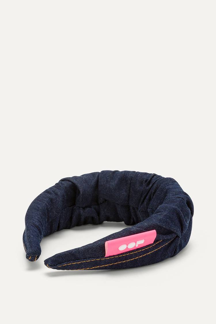Oof Wear CERCHIELLO IN DENIM ARRICIATO 2007 - BLU SCURO Nuova