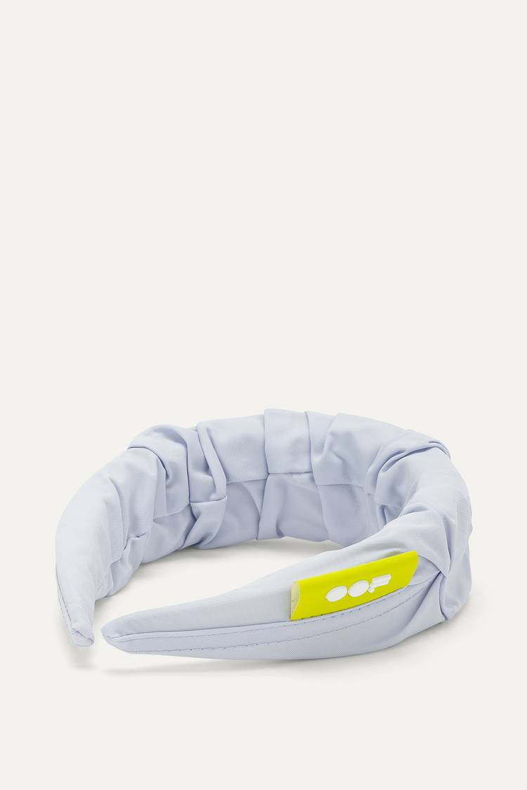 Oof Wear CERCHIELLO ARRICCIATO IN NYLON MEMORY 2007 - GHIACCIO 2025