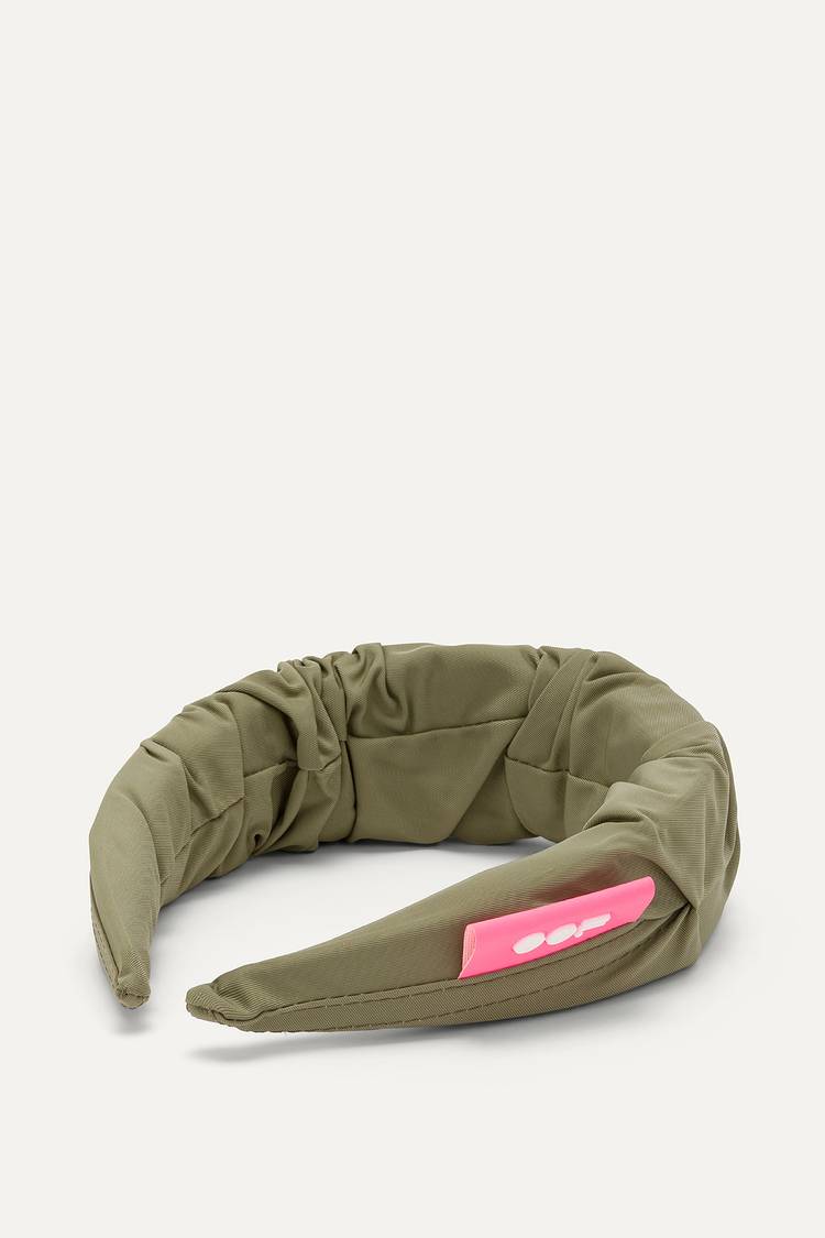 Oof Wear CERCHIELLO ARRICCIATO IN NYLON MEMORY 2007 - VERDE 2025