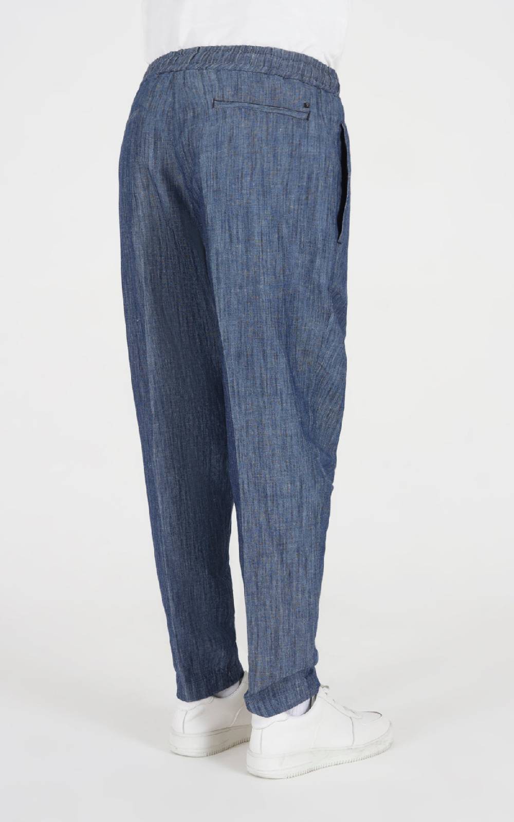 Outfit Italy Pantalaccio wide fit in tessuto effetto denim Novità
