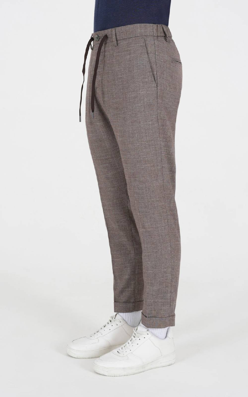 Outfit Italy Pantalaccio con laccio in tessuto armaturato Sconto
