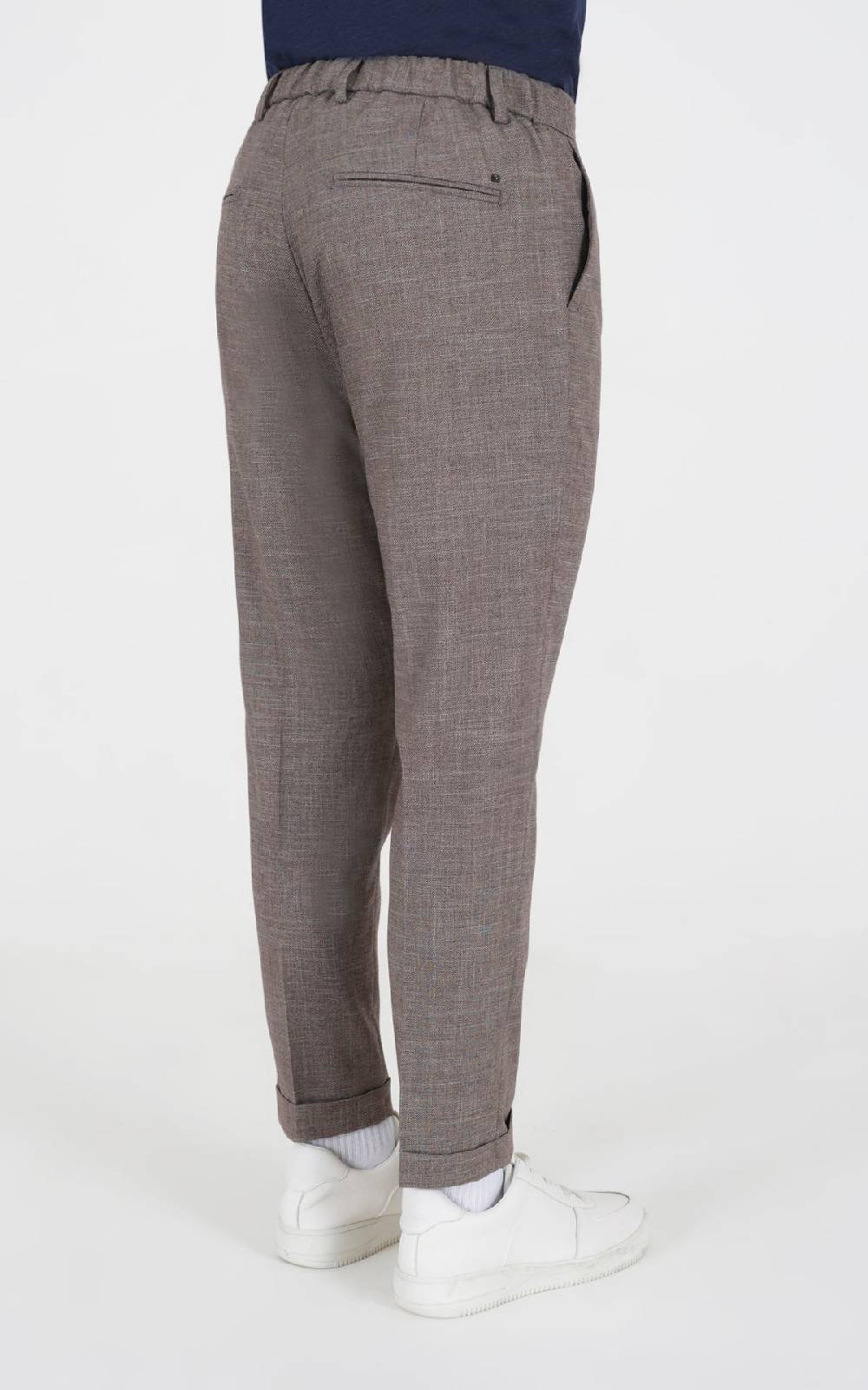 Outfit Italy Pantalaccio con laccio in tessuto armaturato Sconto