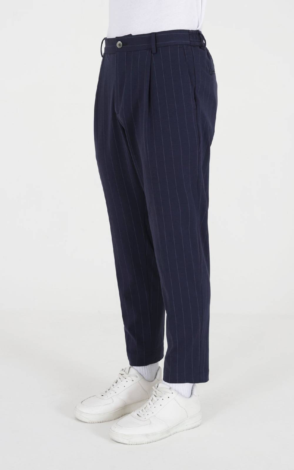 Outfit Italy Pantalaccio in punto milano stampa riga Saldi