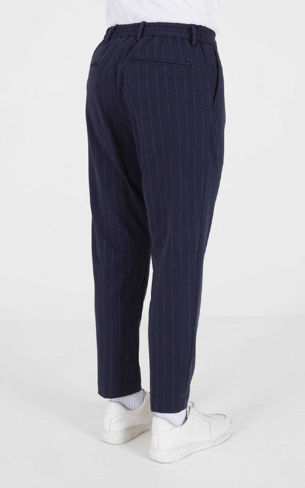 Outfit Italy Pantalaccio in punto milano stampa riga Saldi