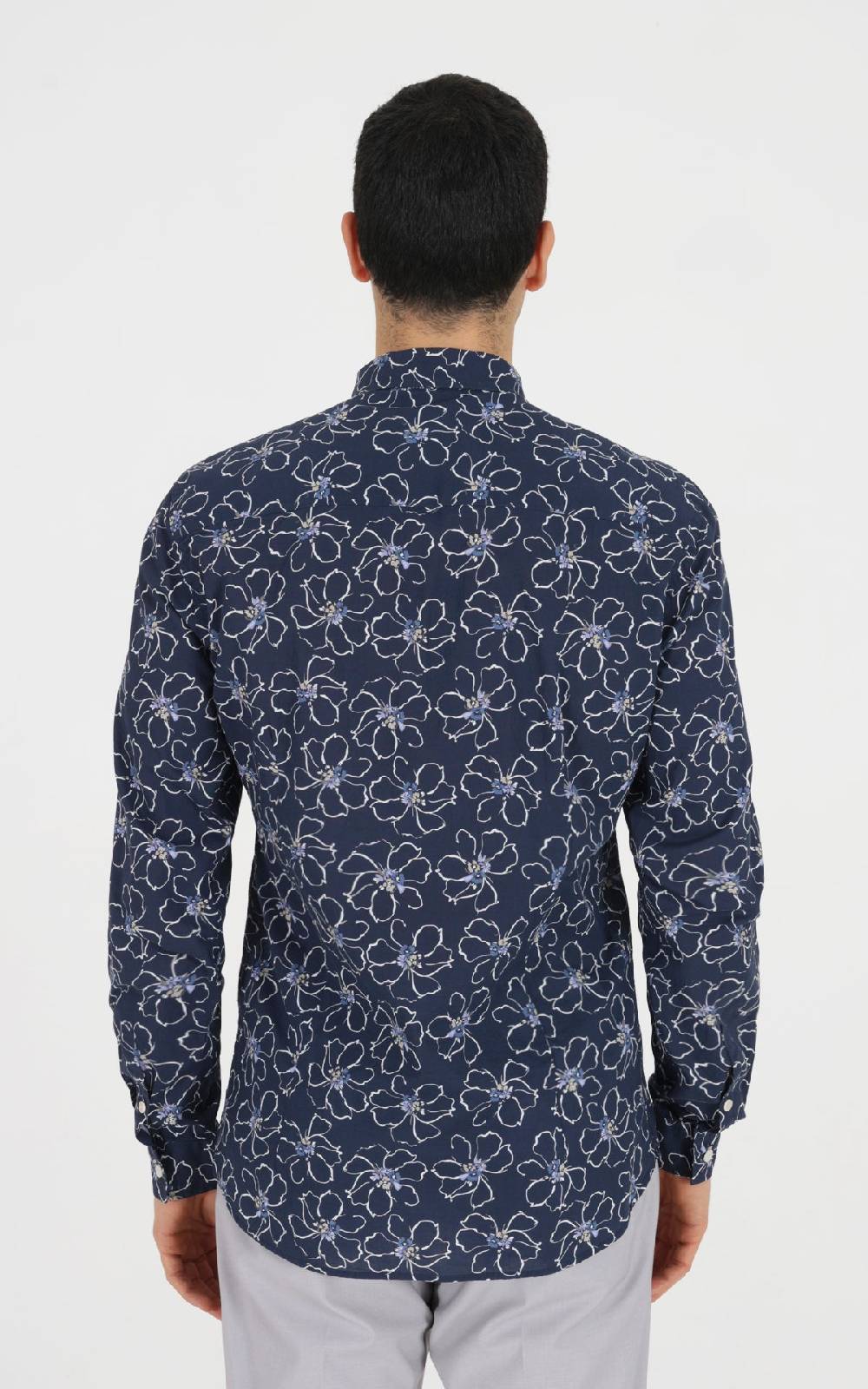Outfit Italy Camicia francese in cotone stampato 2025