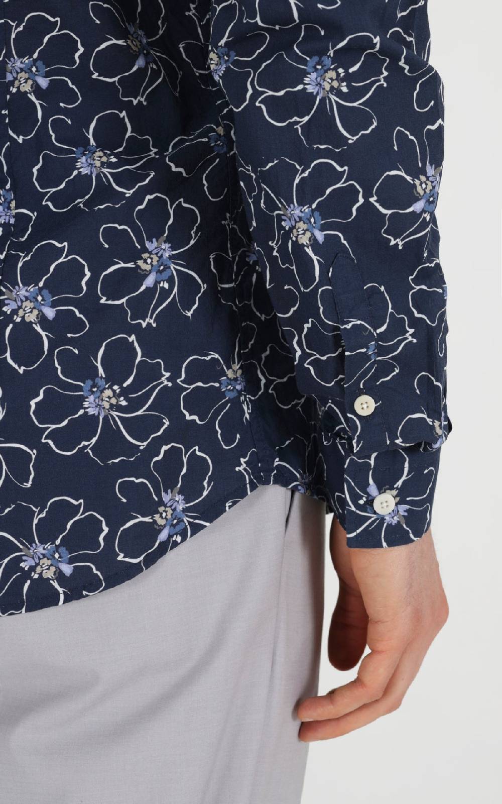 Outfit Italy Camicia francese in cotone stampato 2025