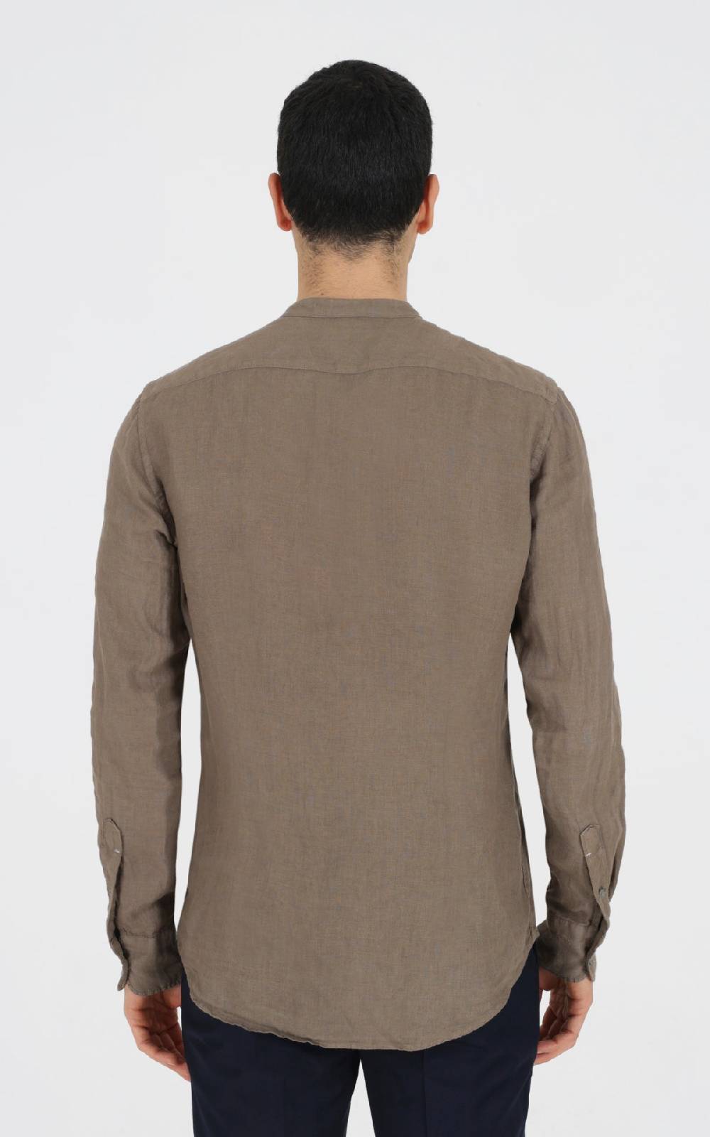 Outfit Italy Camicia coreana in 100% lino Italy