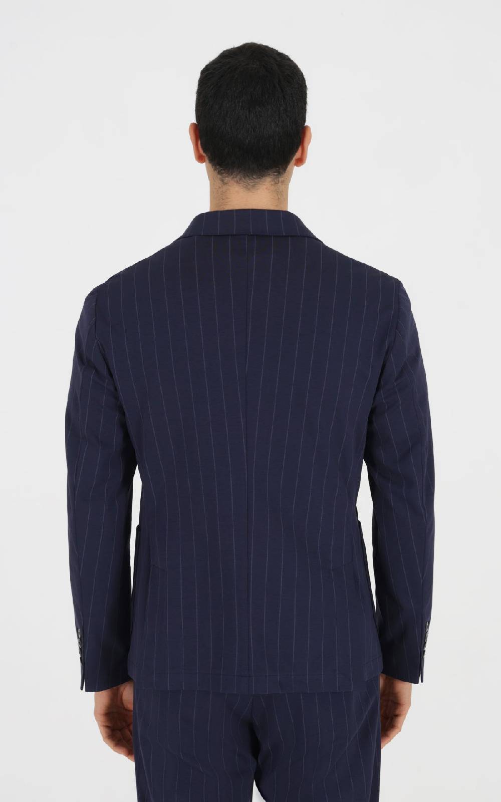 Outfit Italy Giacca doppiopetto strutturata in punto roma stampato Nuovo