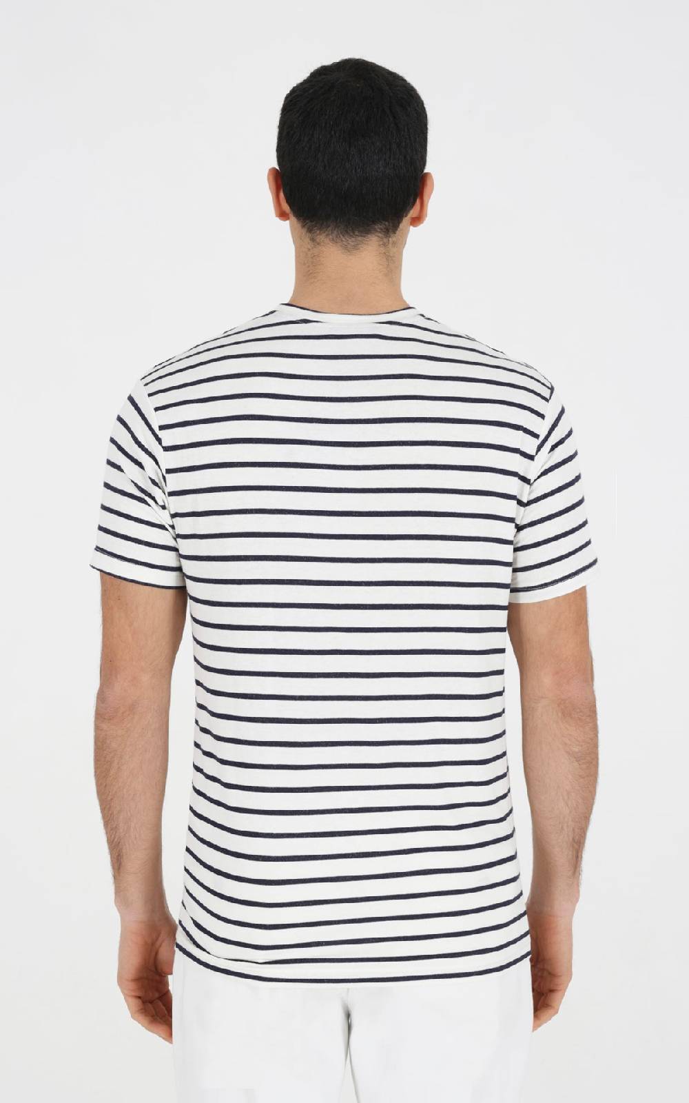 Outfit Italy T-Shirt in viscosa a righe Spedizione Gratuita