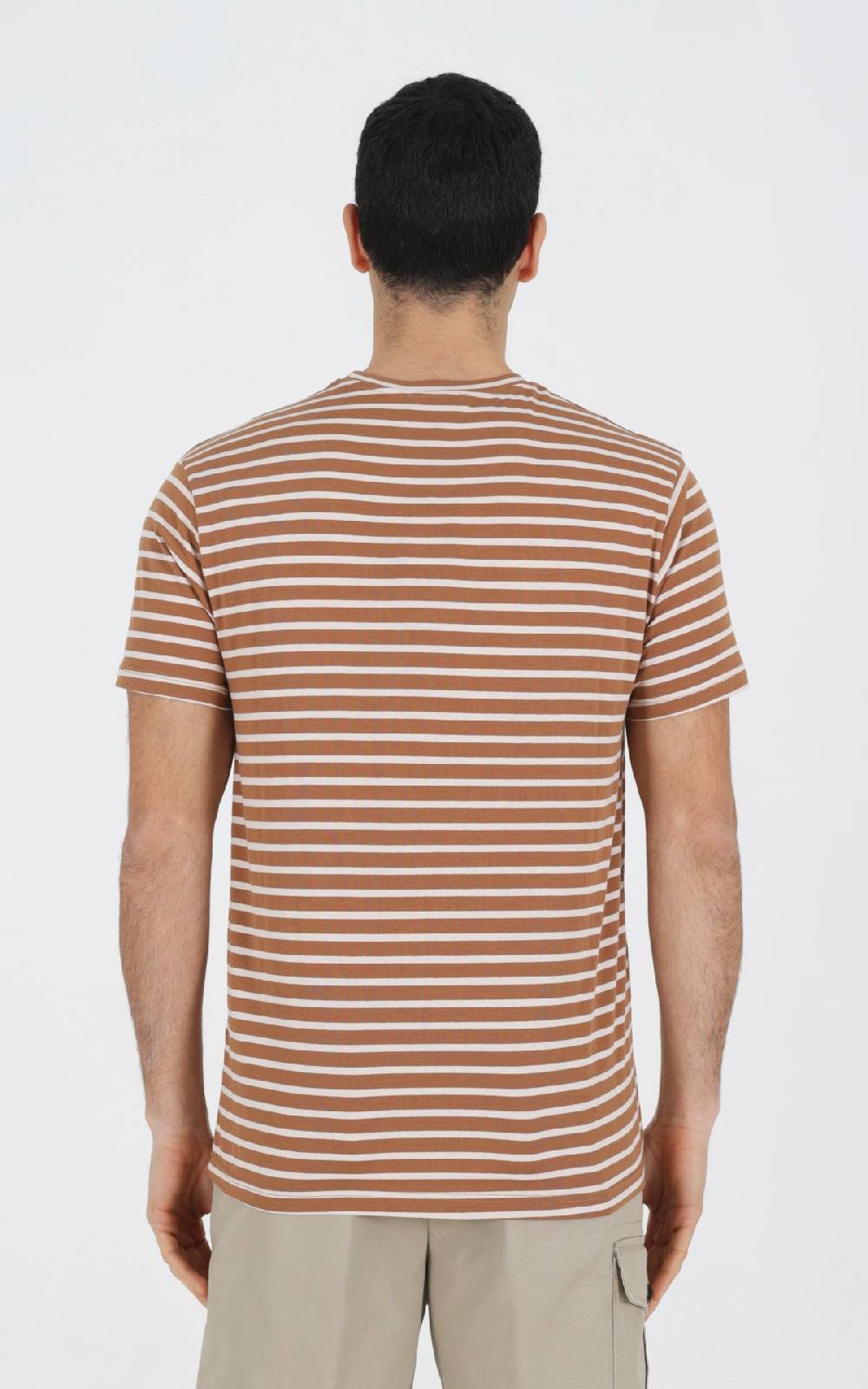 Outfit Italy T-Shirt in viscosa a righe Soddisfazione Garantita