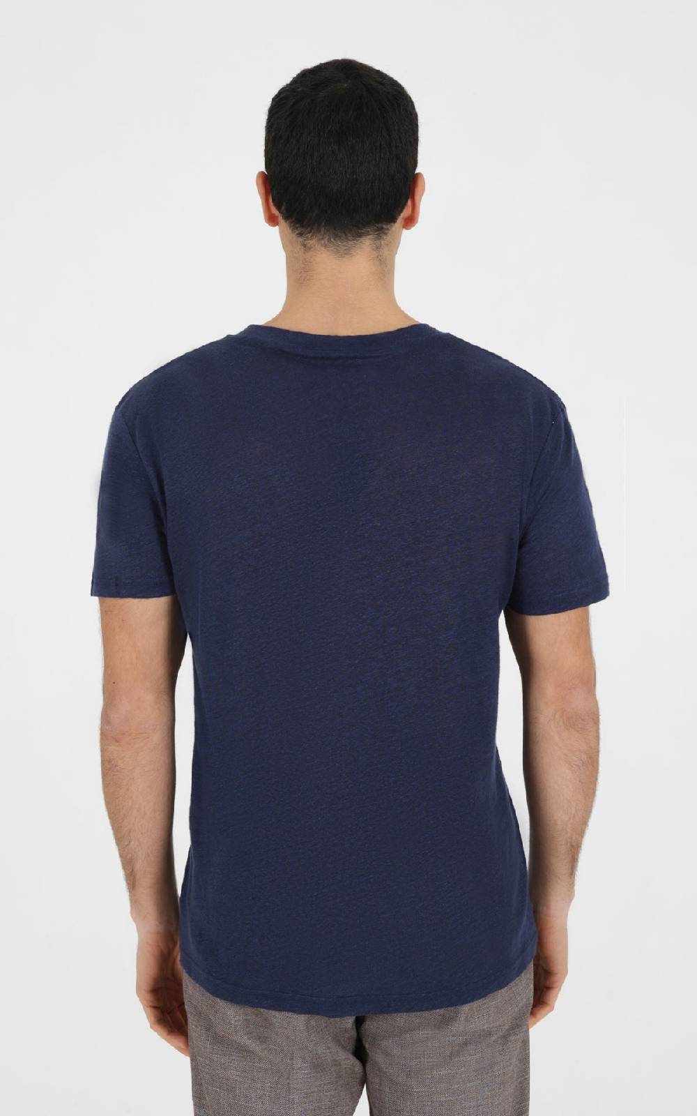 Outfit Italy T-Shirt scollo a V in lino Negozi Online