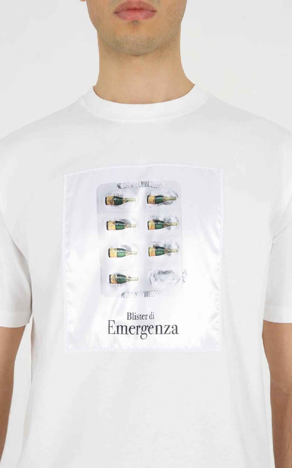 Outfit Italy T-Shirt in cotone stampata blister Prezzo Ridotto
