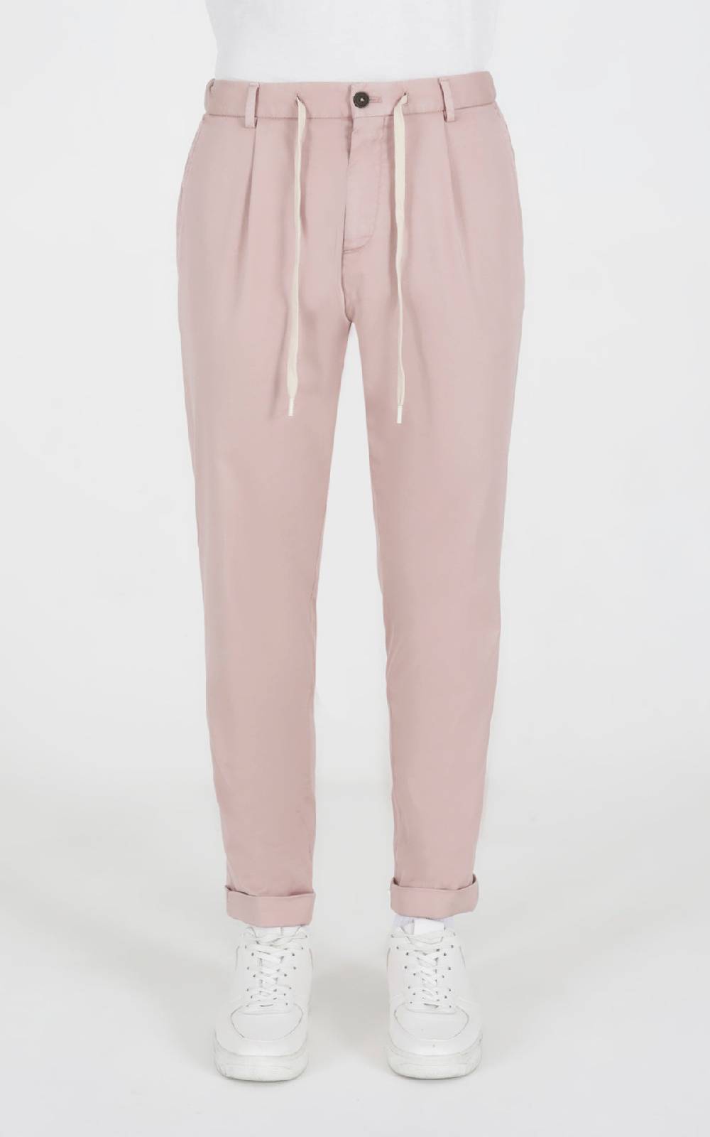 Outfit Italy Pantalaccio con laccio in tessuto micro armatura Prezzo Ridotto