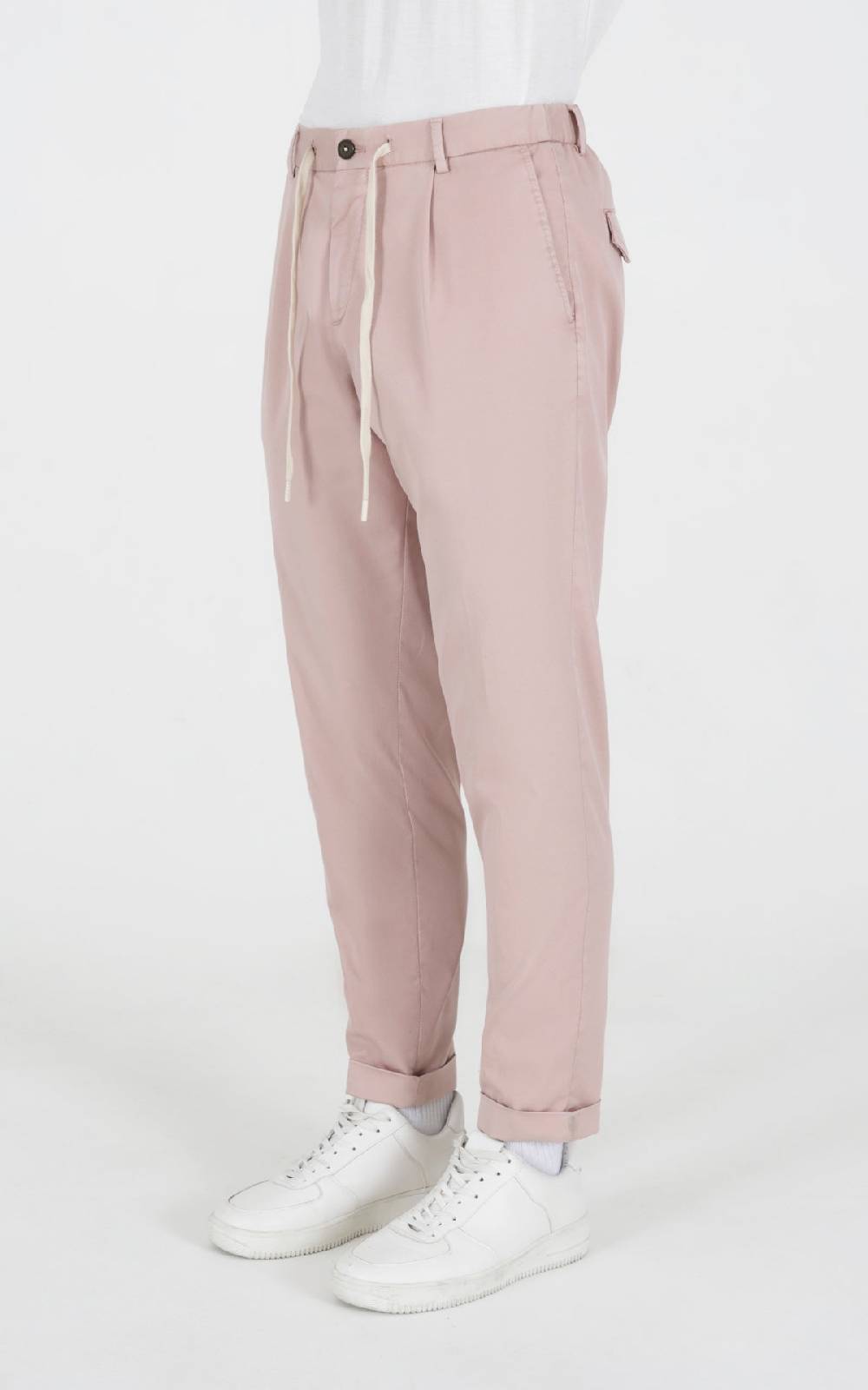 Outfit Italy Pantalaccio con laccio in tessuto micro armatura Prezzo Ridotto