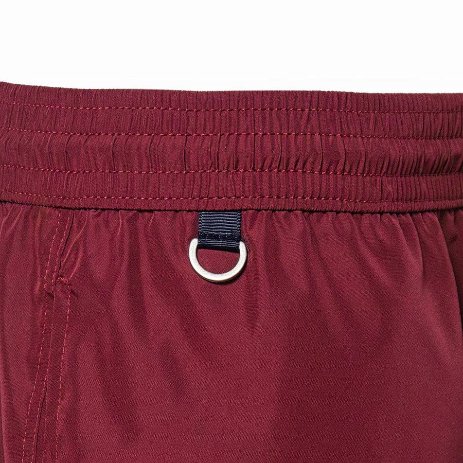 Paolo Pecora Boxer Mare Unisex Tinta Unita Bordeau Consegna Veloce
