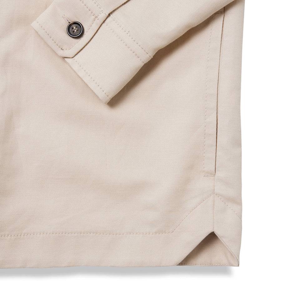 Paolo Pecora Overshirt Coreana - Sabbia Affare Del Giorno