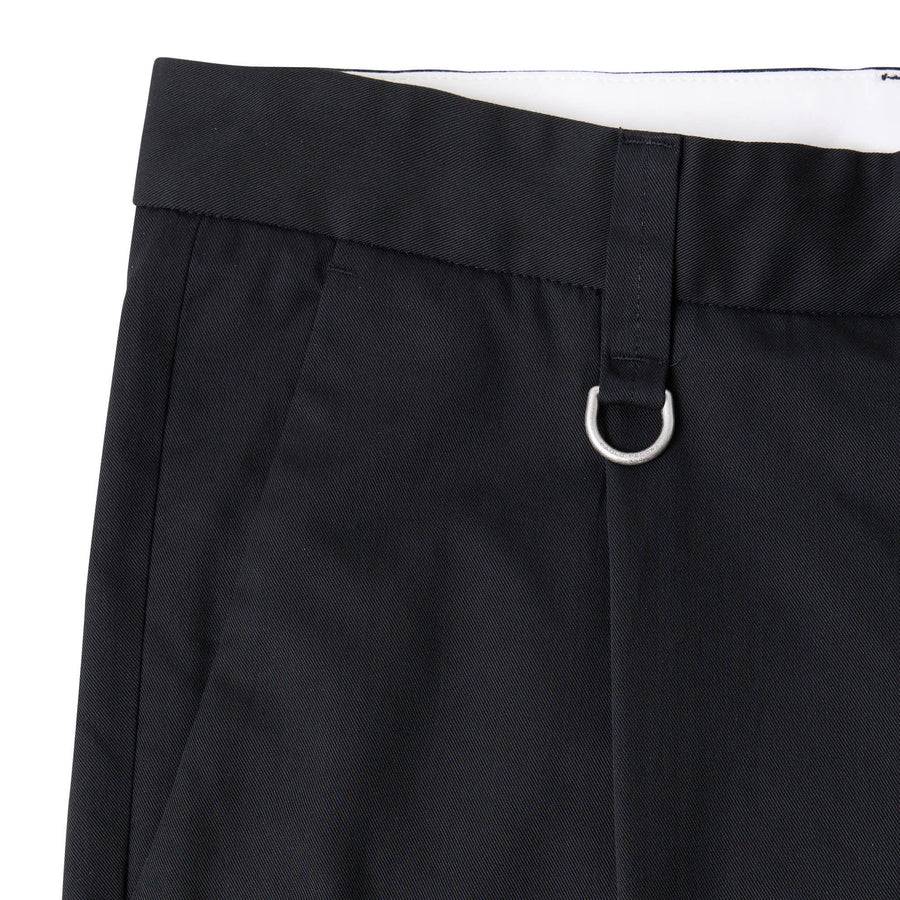 Paolo Pecora Chino Sartoriale in Tela Cotone - Nero Consegna Veloce