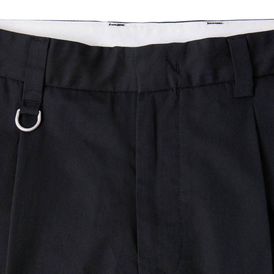 Paolo Pecora Chino Sartoriale in Tela Cotone - Nero Consegna Veloce