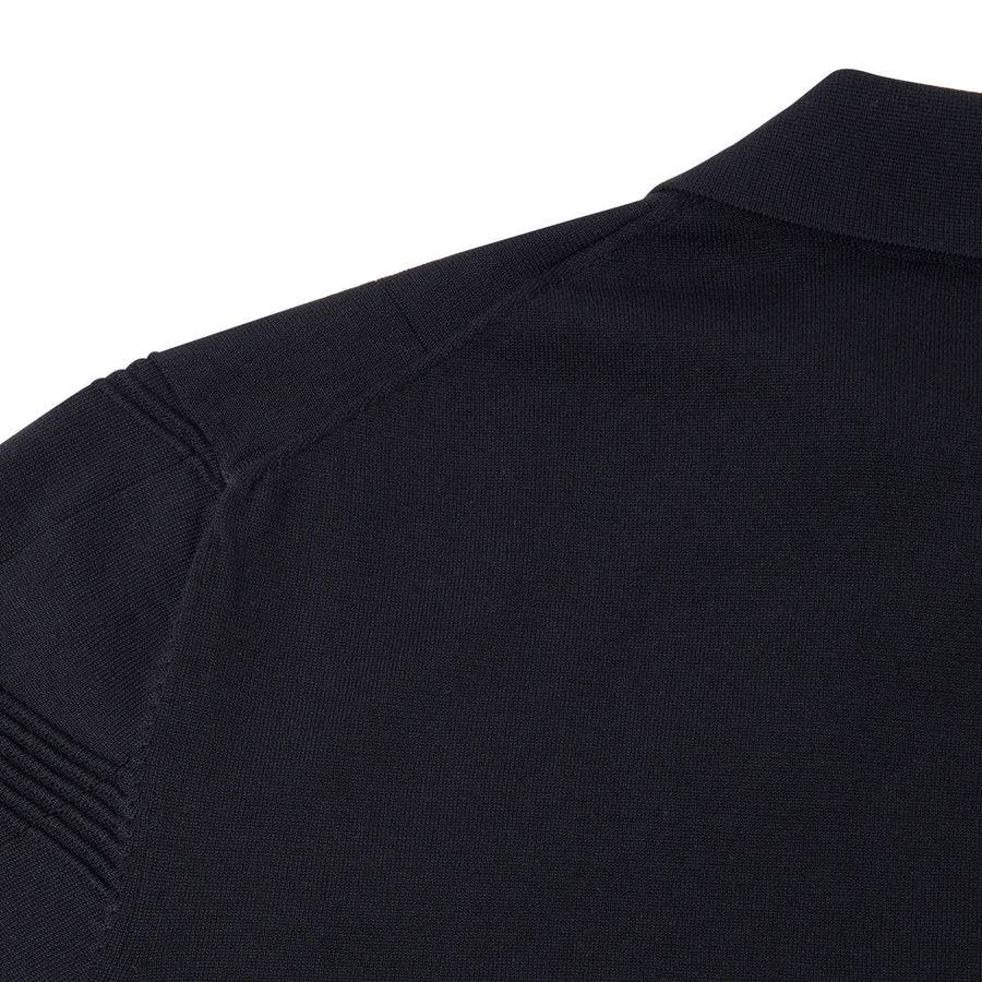 Paolo Pecora Maglia in Cotone Crepe Extrafine - Nero Fino Al -60%