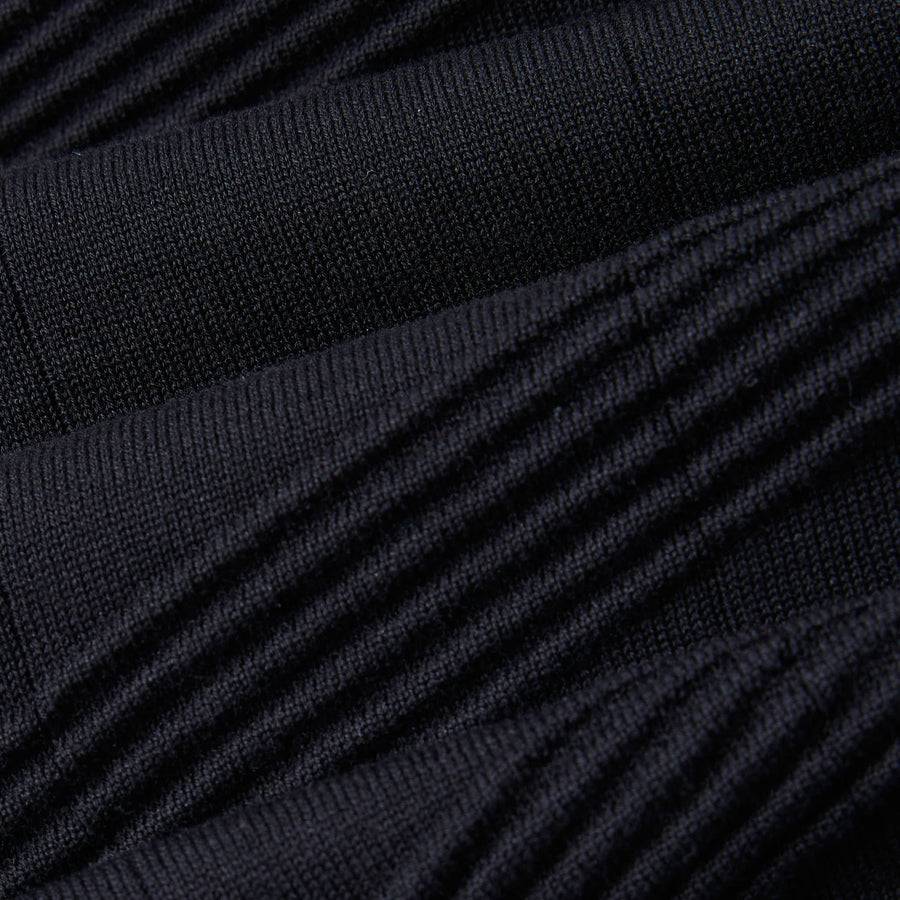 Paolo Pecora Maglia in Cotone Crepe Extrafine - Nero Fino Al -60%