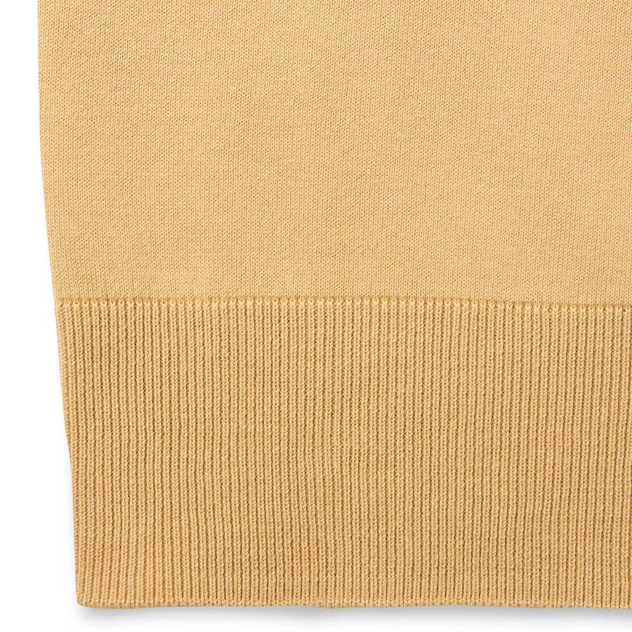 Paolo Pecora Maglia Girocollo in Puro Cotone Extrafine - Curry Convenienza