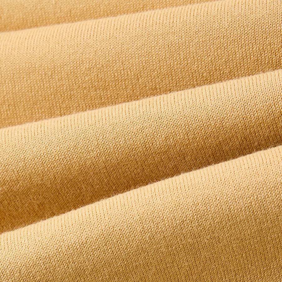 Paolo Pecora Maglia Girocollo in Puro Cotone Extrafine - Curry Convenienza