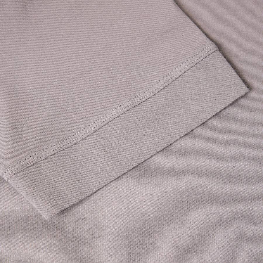 Paolo Pecora T-Shirt in Jersey Puro Cotone - Tortora Presa