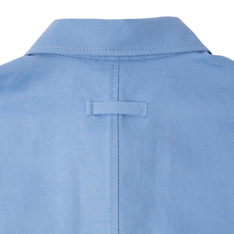 Paolo Pecora Overshirt Mezza Manica - Azzurro Polvere Saldi