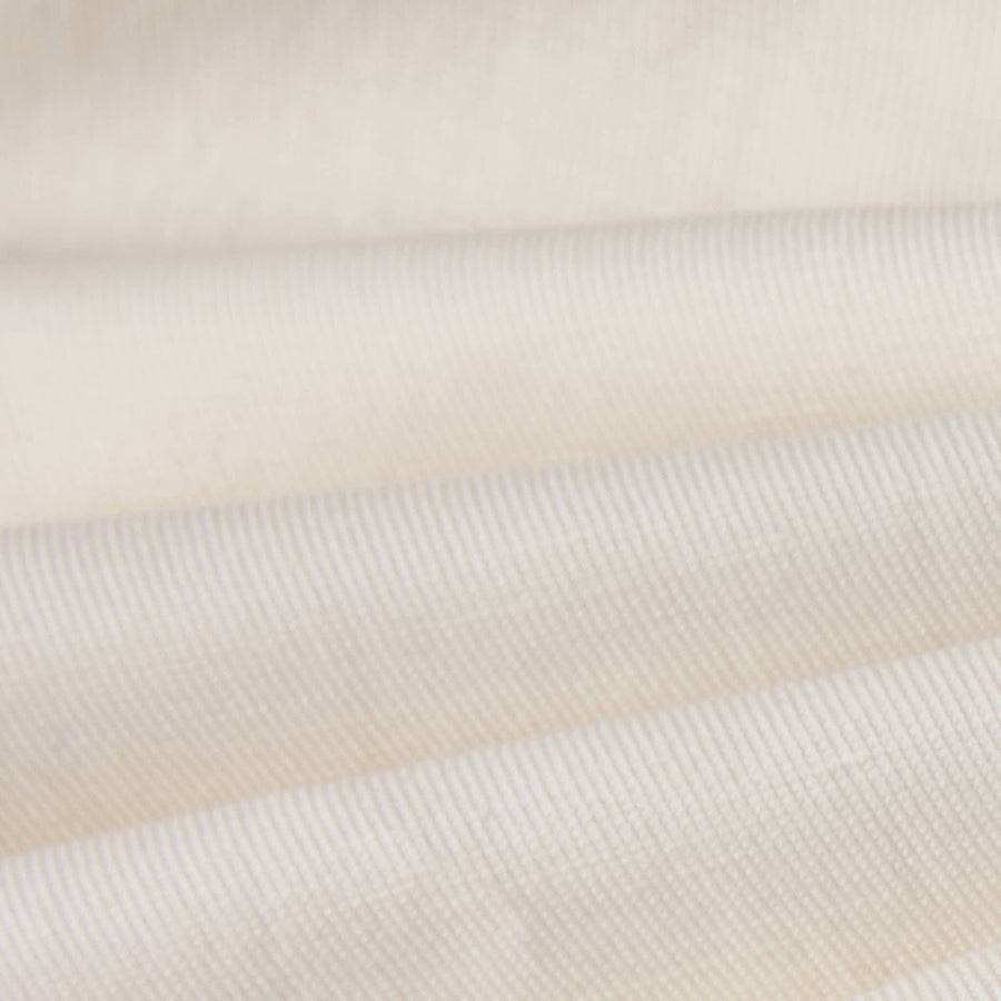 Paolo Pecora Pantaloni in Tela di Cotone Lino - Bianco Ecru Vendita Calda