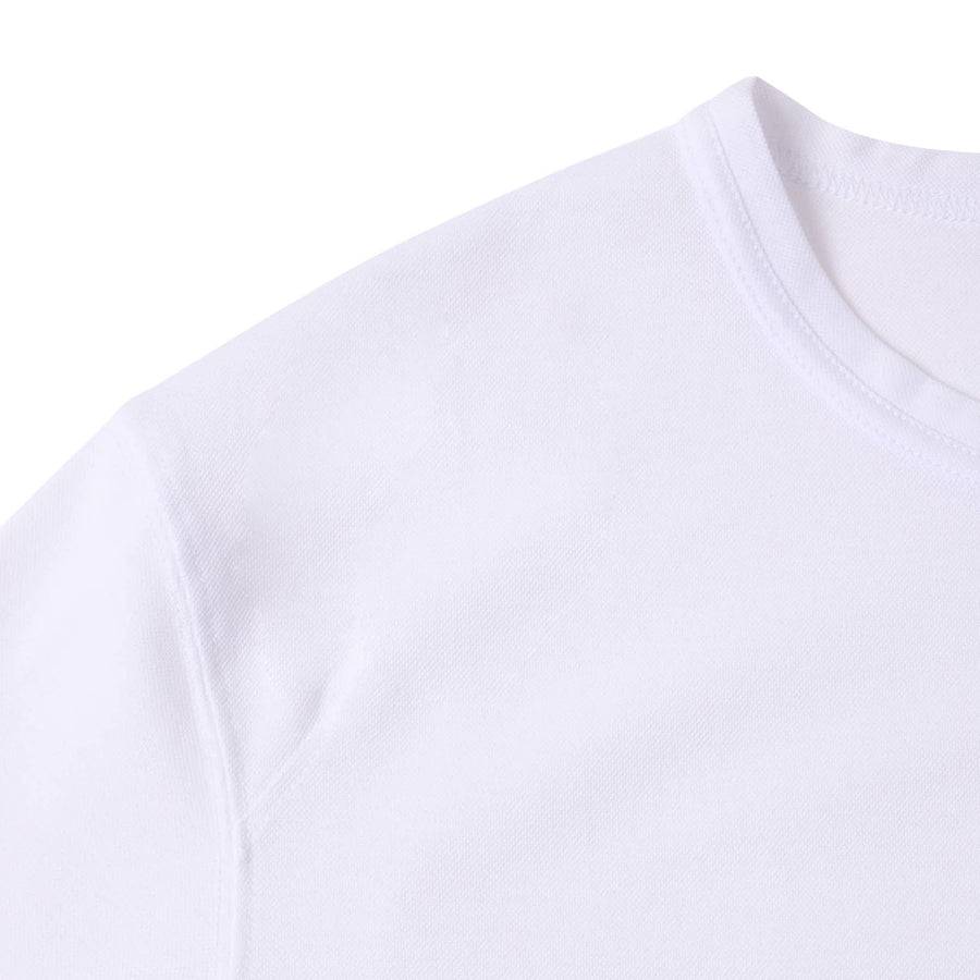 Paolo Pecora T-Shirt in Piquet Extrafine - Bianca Vendite Flash