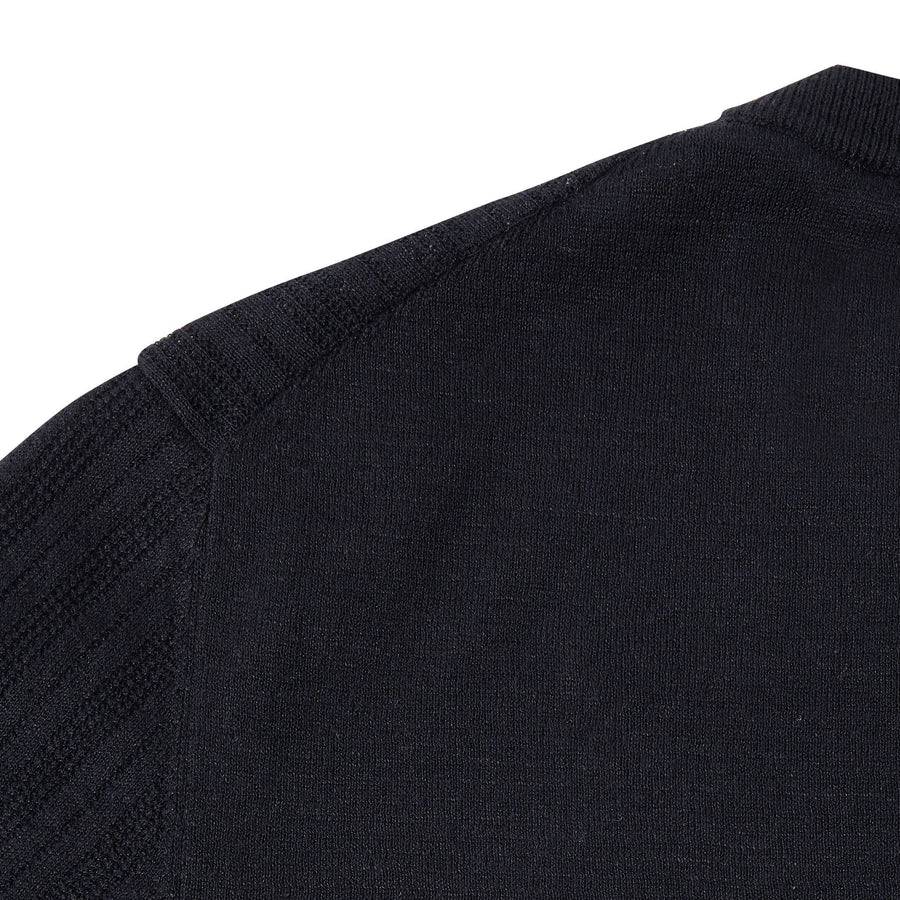Paolo Pecora Maglia Manica Corta in Lino Cotone Extrafine - Nero 2025