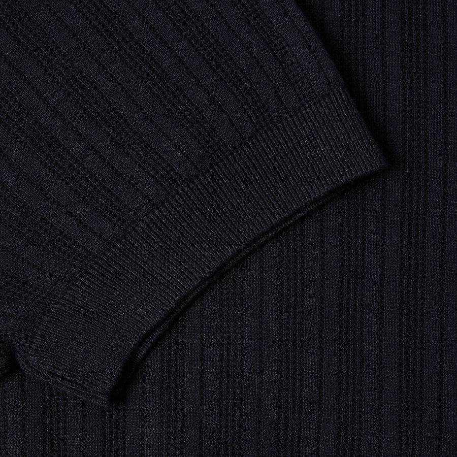 Paolo Pecora Maglia Manica Corta in Lino Cotone Extrafine - Nero 2025