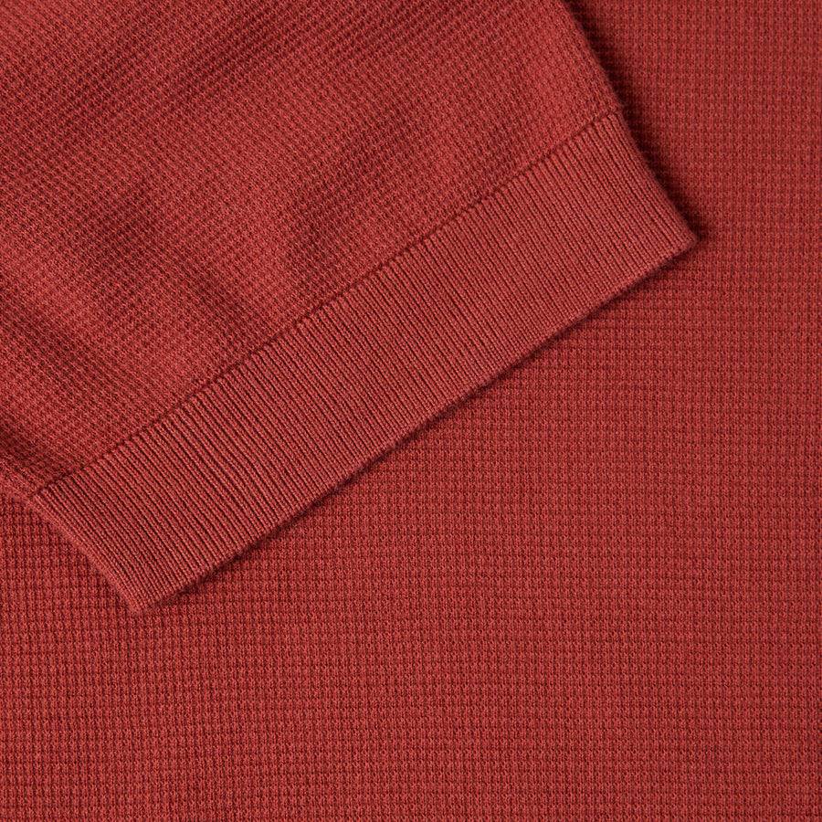 Paolo Pecora Maglia Puro Cotone Extrafine - Rosso Granata Italy
