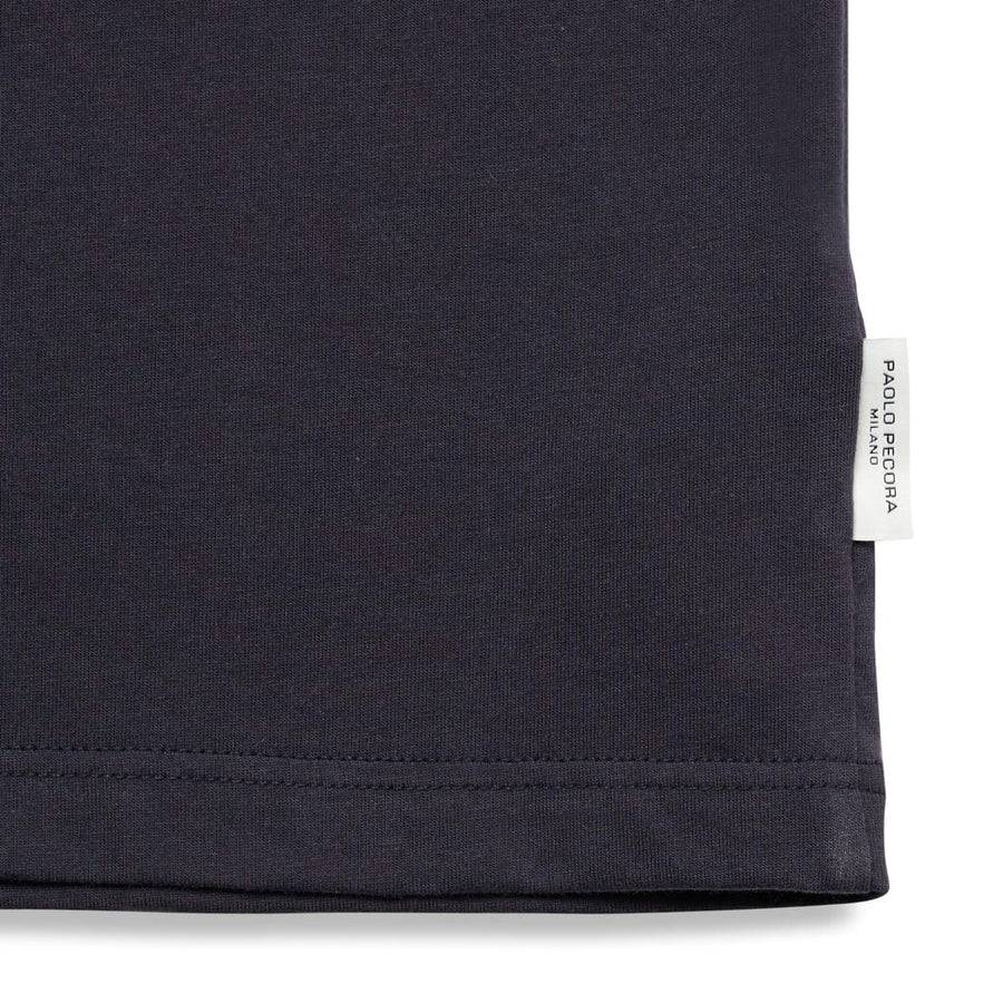 Paolo Pecora T-shirt Blu Navy "Holiday" by Pietro Terzini Pezzi Unici