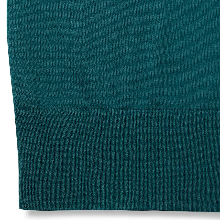 Paolo Pecora Maglia Puro Cotone Extrafine - Verde Promozione Limitata