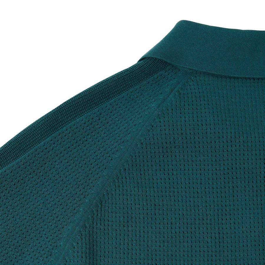 Paolo Pecora Maglia in Cotone Crepe Extrafine - Verde Malachite Fino Al -60%