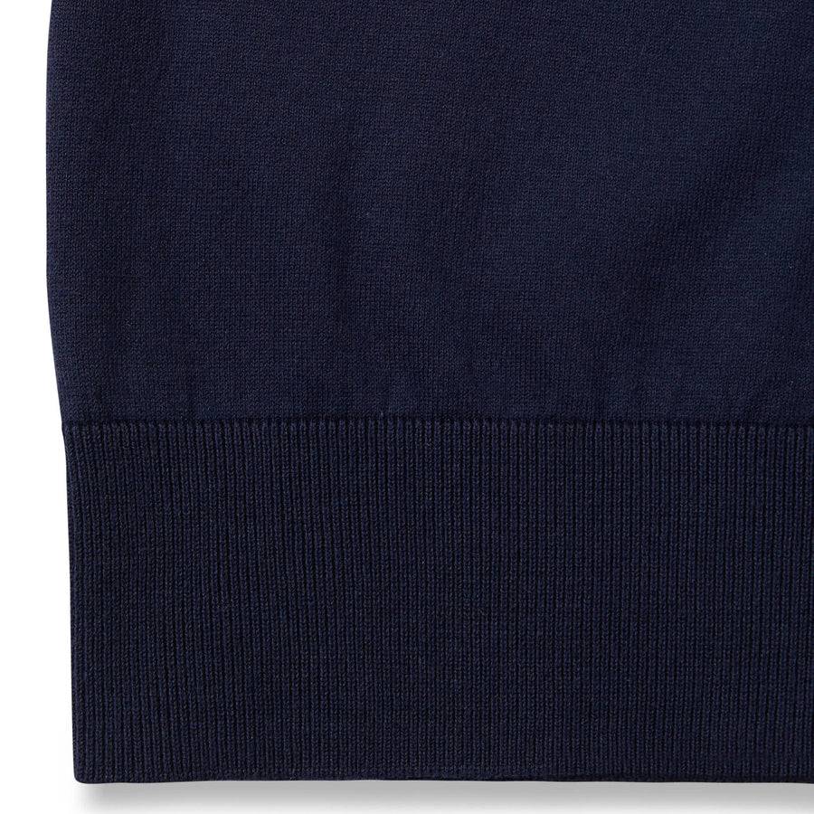 Paolo Pecora Polo Manica Corta in Cotone Extrafine - Blu Navy Convenienza