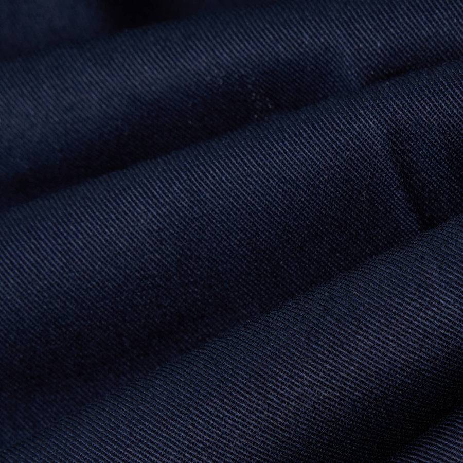 Paolo Pecora Chino Sartoriale in Gabardina di Cotone - Blu Navy Novità