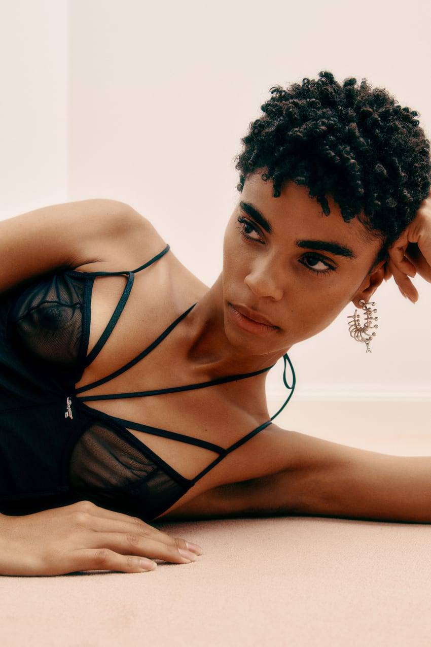 Patrizia Pepe Bralette in tulle Moda
