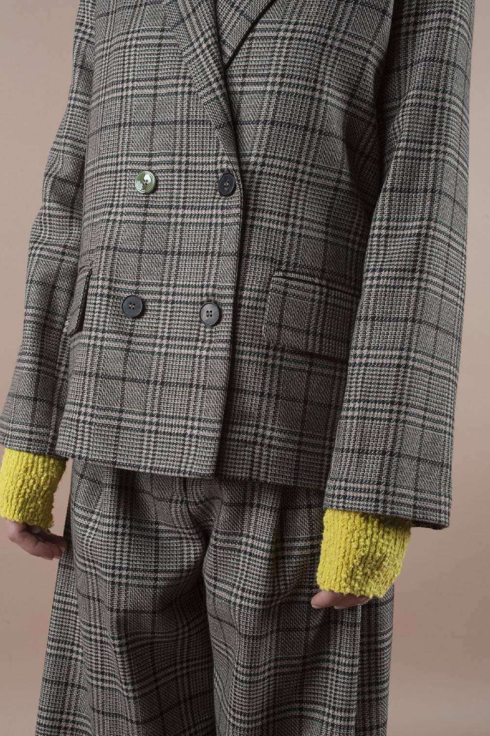 ﻿Pdr Phisique Du Role PHISIQUE DU ROLE JACKET IN TWISTED WITH SCARF Affare Del Giorno