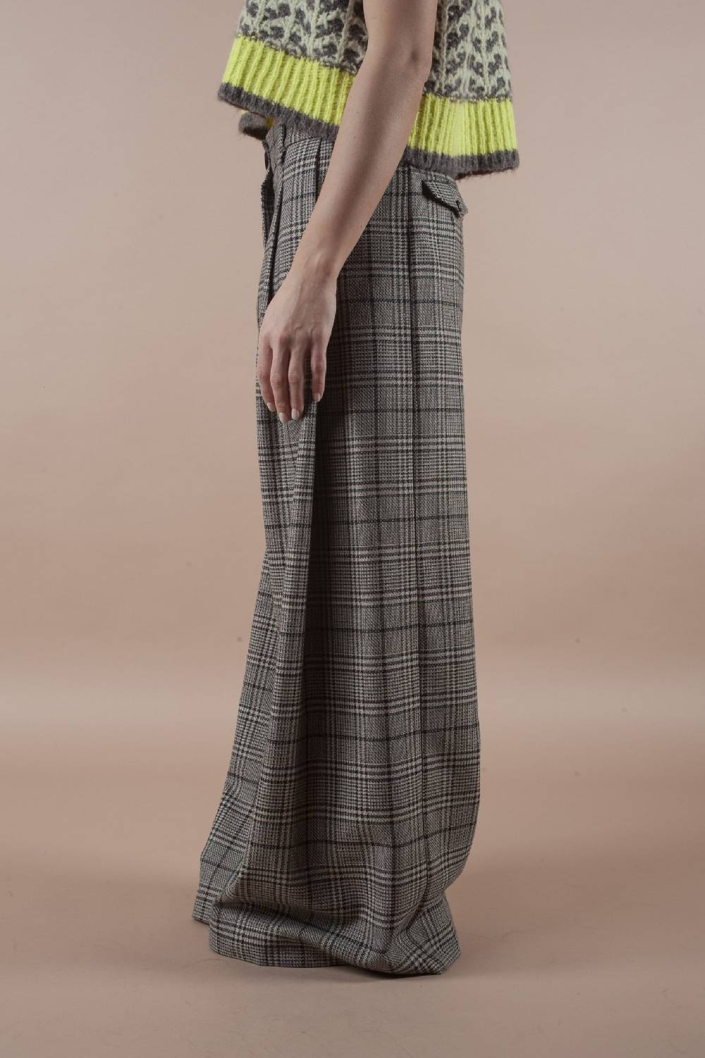 Pdr Phisique Du Role PHISIQUE DU ROLE MILANO PANTS IN TWISTED WOOL Sottocosto