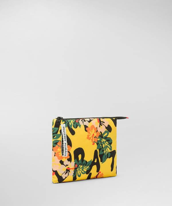Peuterey Pochette in nylon con fantasia Sconto