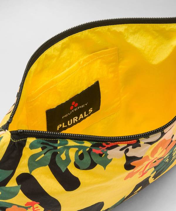 Peuterey Pochette in nylon con fantasia Sconto