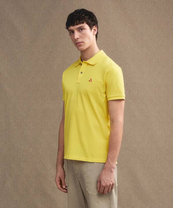 Peuterey Polo in cotone piquet Vendita Calda