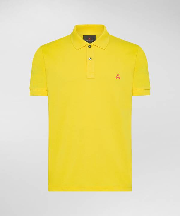 Peuterey Polo in cotone piquet Vendita Calda