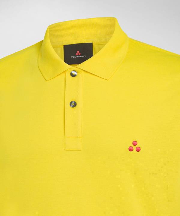 Peuterey Polo in cotone piquet Vendita Calda