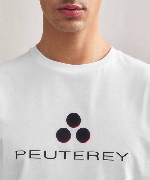 Peuterey T-shirt logata di cotone Negozio