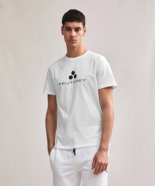 Peuterey T-shirt logata di cotone Negozio